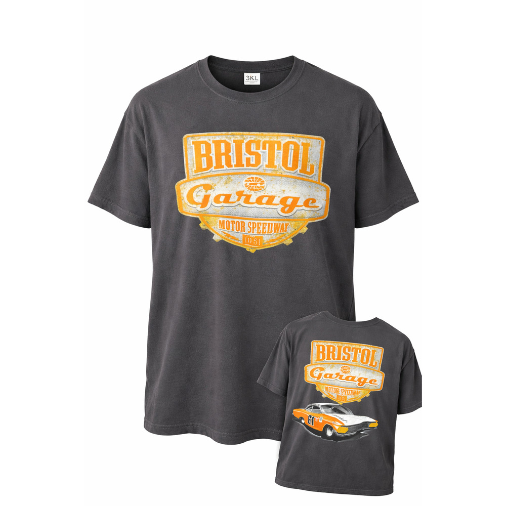Bristol Garage Motor Speedway Graphic Tee Vintage Style 3XL